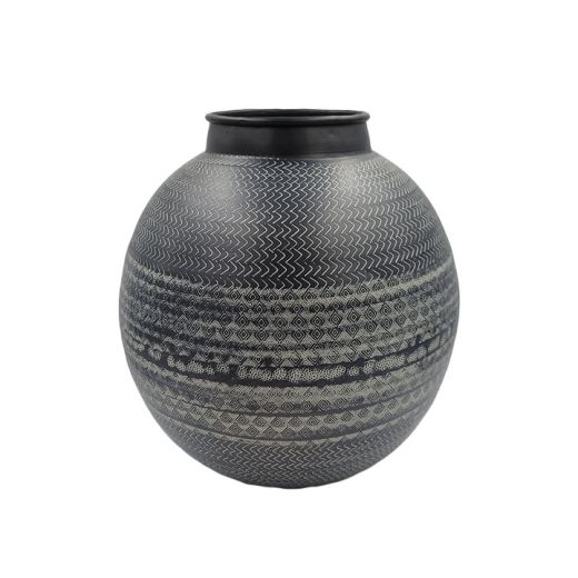 Vaso De Metal Preto V1709G SR11502