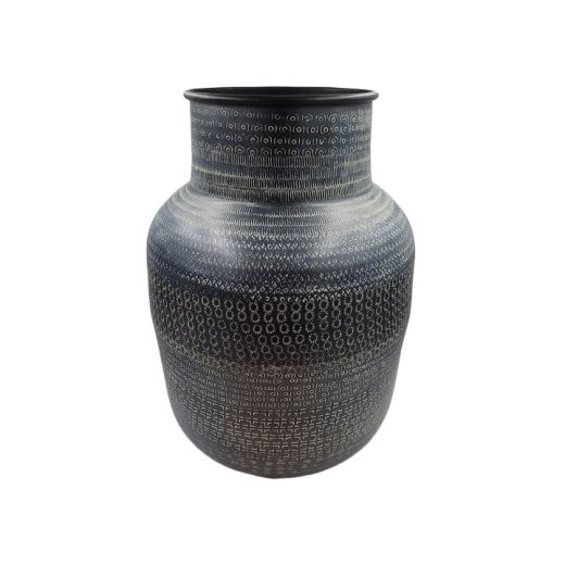 Vaso De Metal Preto V1725 SR11504
