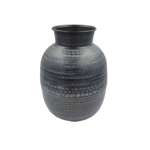 Vaso De Metal Preto V1728 V1728 SR11506