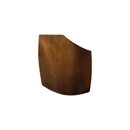 Vaso Quadrado P Latão Envelhecido SR10496