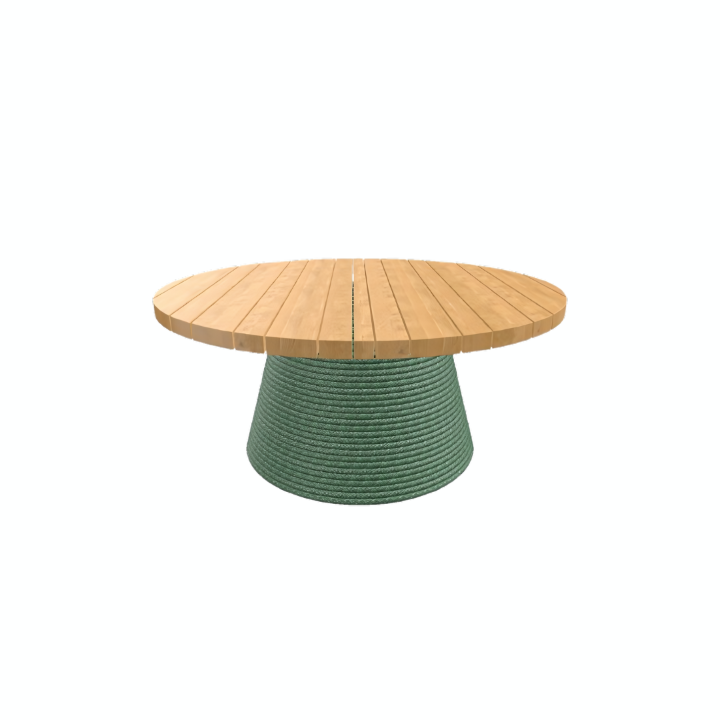 Mesa De Centro Spool Madeira