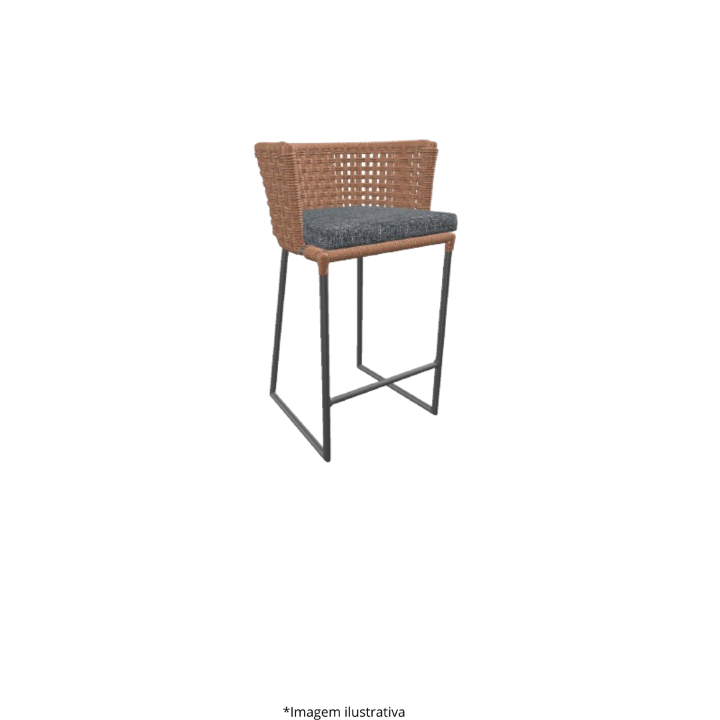 Banqueta Mesh Fibra